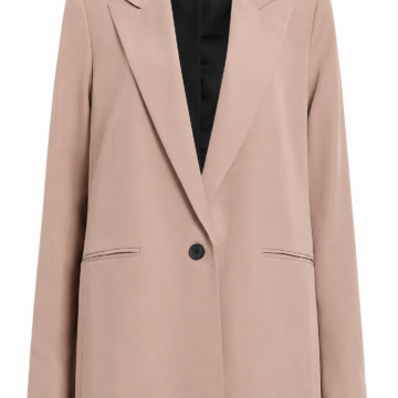 Light Beige Relaxed Fit Blazer